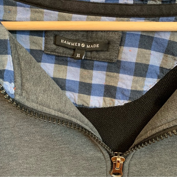 Mens Hammer Made heavy weight zip up - Picture 2 of 8